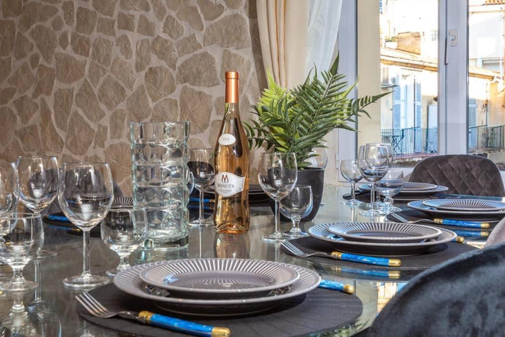 Penthouse Loft 5Min Palais Des Festivals And Beach Terrace View On Castle カンヌ エクステリア 写真