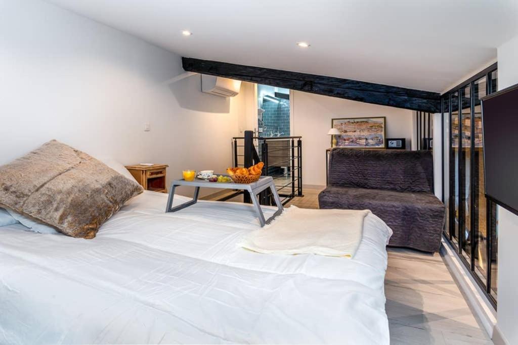 Penthouse Loft 5Min Palais Des Festivals And Beach Terrace View On Castle カンヌ エクステリア 写真