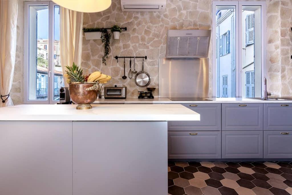 Penthouse Loft 5Min Palais Des Festivals And Beach Terrace View On Castle カンヌ エクステリア 写真
